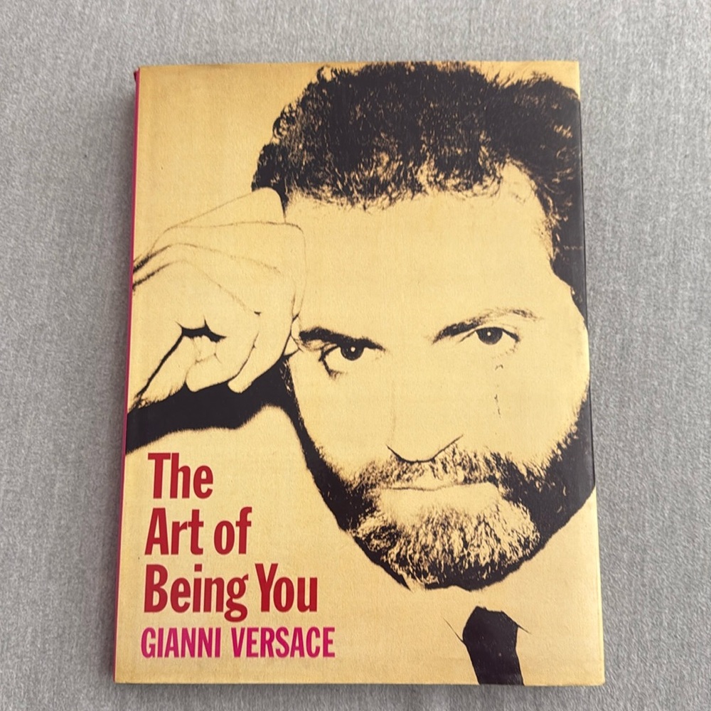 Art of Being You Gianni Versace Hardcover Book